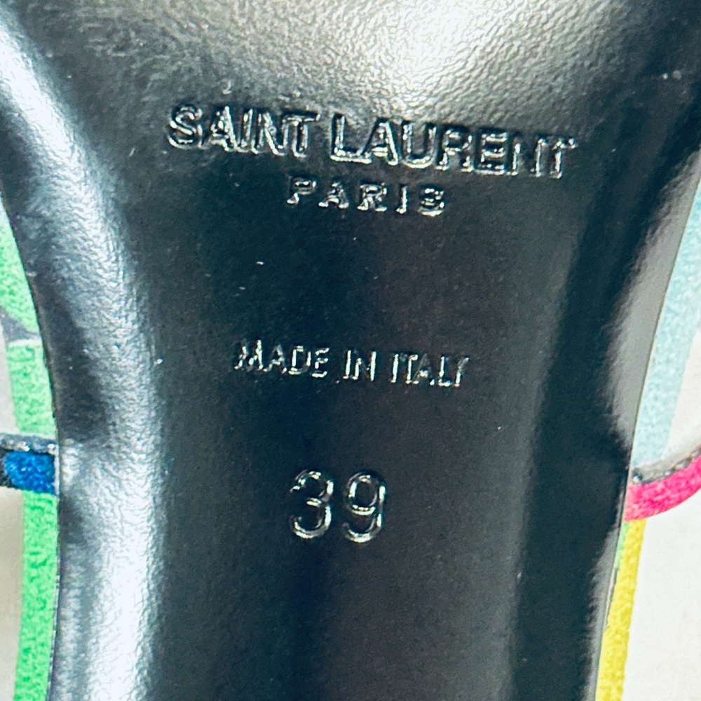 Saint Laurent Women's Lolita Mules - Picture 14 of 15